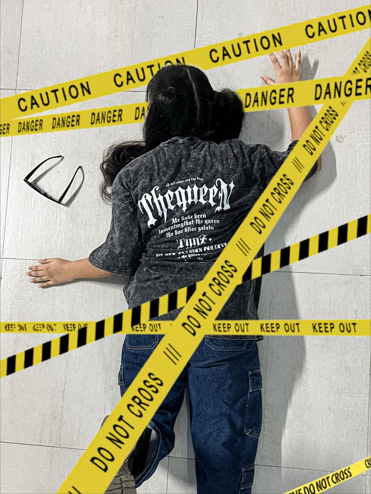 The Queen Acid Wash Tee